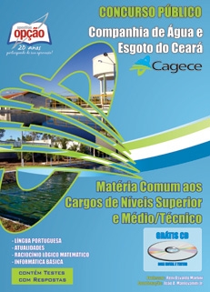 Companhia de Água e Esgoto do Ceará (CAGECE)-MATÉRIA COMUM AOS CARGOS DE NÍVEIS SUPERIOR E MÉDIO/TÉCNICO